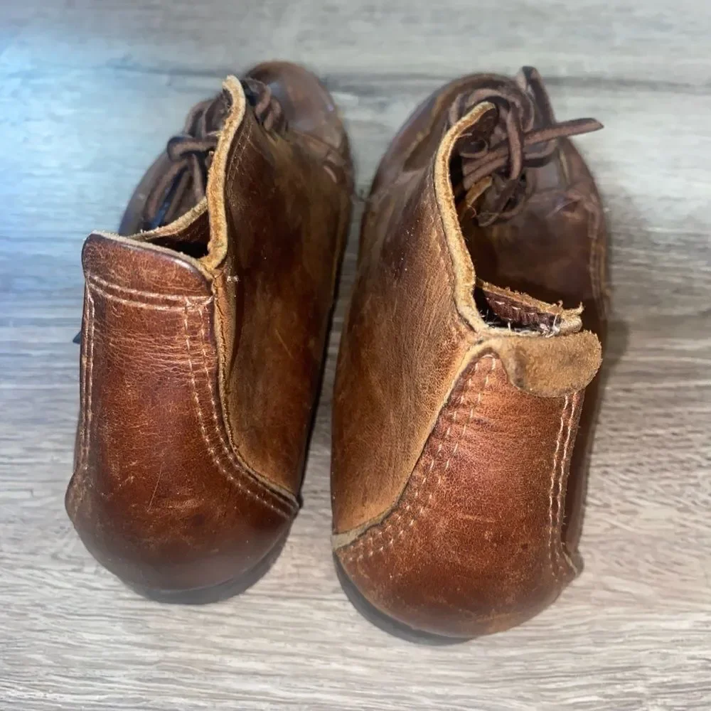 Kid's Eastland Brown Leather Oxford Shoes